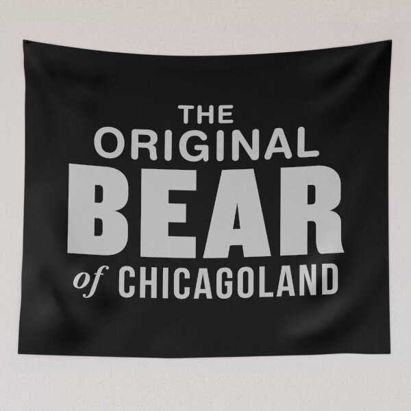 Item preview, The Original Bear of Chicagoland | TV Show Restaurant Location designed and sold by ProdbyNiECO.