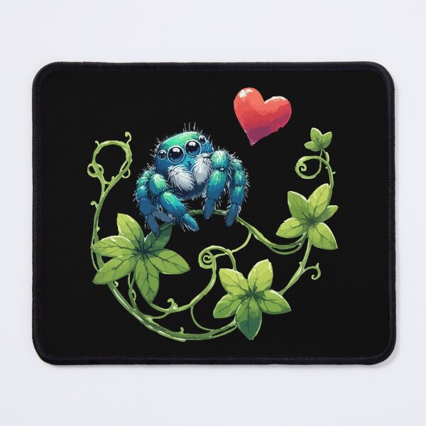 Item preview, Cute Jumping Spider Of Love Valentines designed and sold by TomFrontierArt.