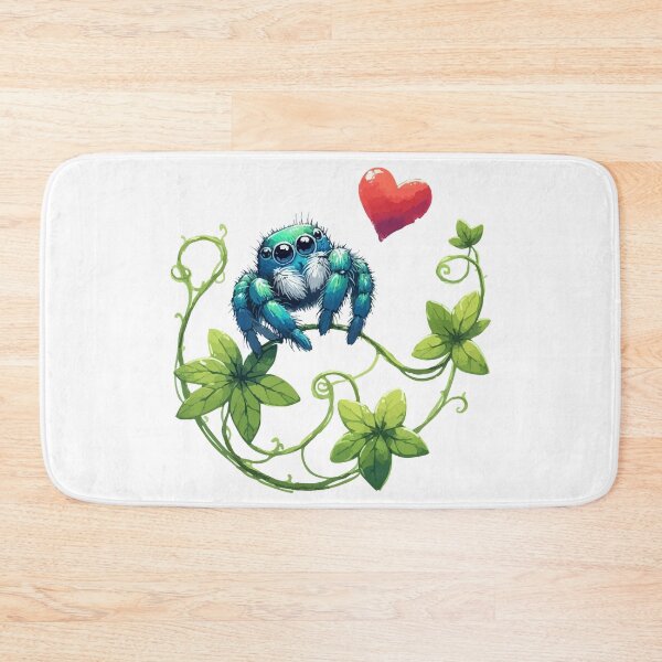 Item preview, Cute Jumping Spider Of Love Valentines designed and sold by TomFrontierArt.