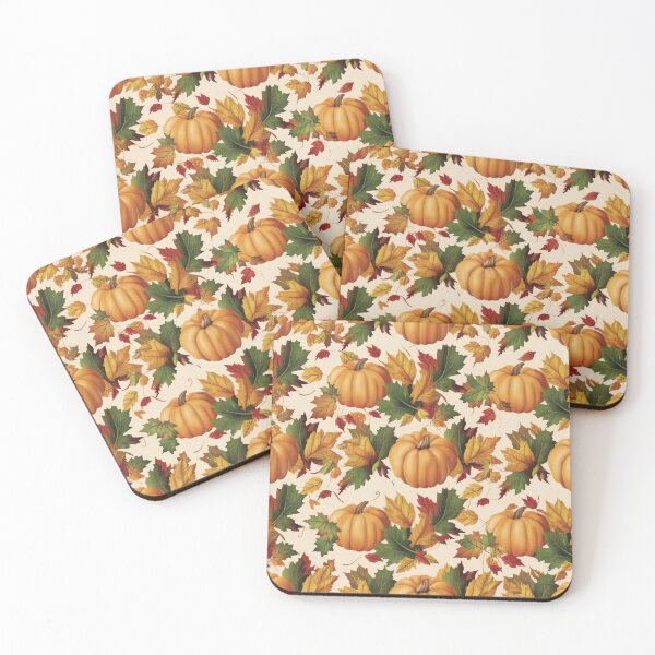 Item preview, halloween Pumpkins with Autumn Leaf Pattern,Halloween Pattern, Halloween Autumn ,Halloween Season, halloween pumpkin designed and sold by Expressions-Sel.