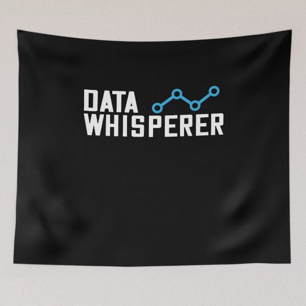 Item preview, Data Whisperer Funny Science Analyst Software Engineer designed and sold by Rahjihan.