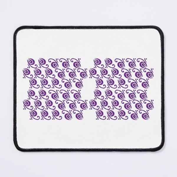 Item preview, Violet Blue Butterfly Flower Pattern 2, Unique designed and sold by villacreativa.
