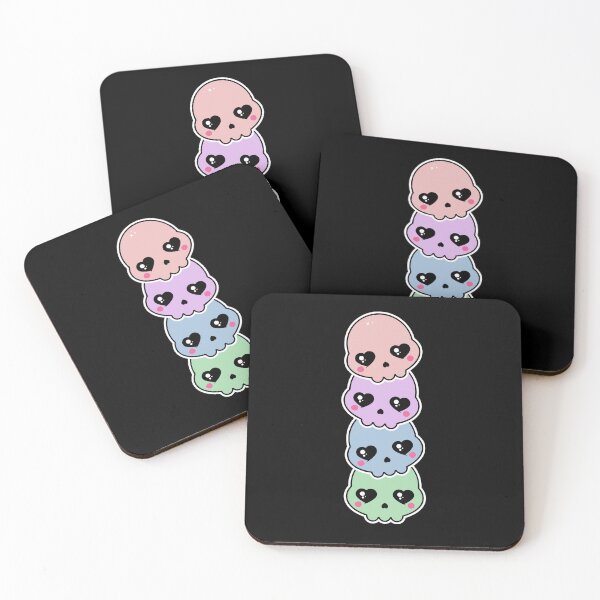 Item preview, Pastel Goth Skulls  designed and sold by sasyall.