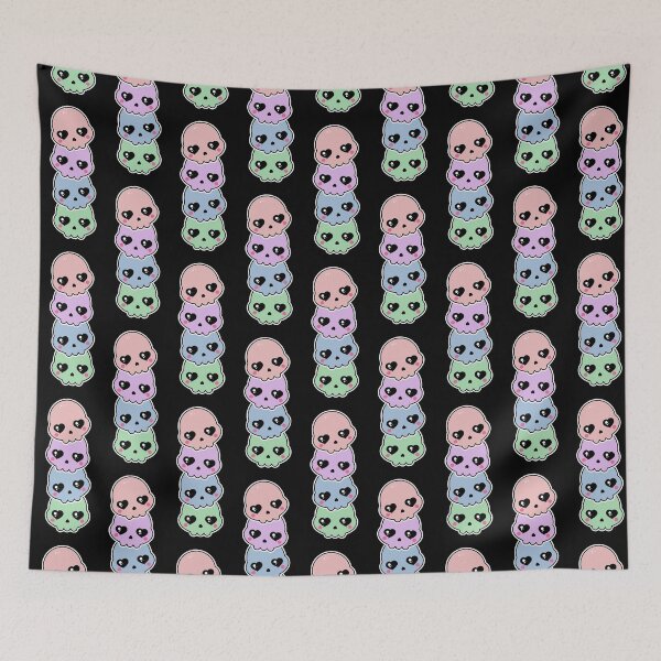 Item preview, Pastel Goth Skulls  designed and sold by sasyall.