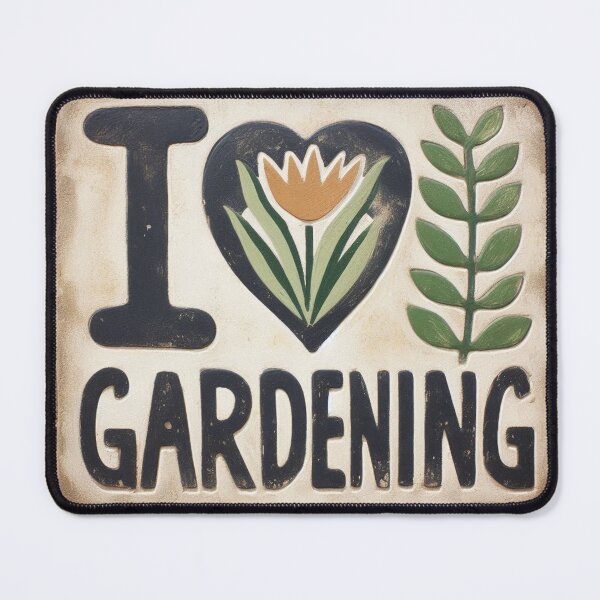 Item preview, I LOVE GARDENING STICKER designed and sold by carlarmes.