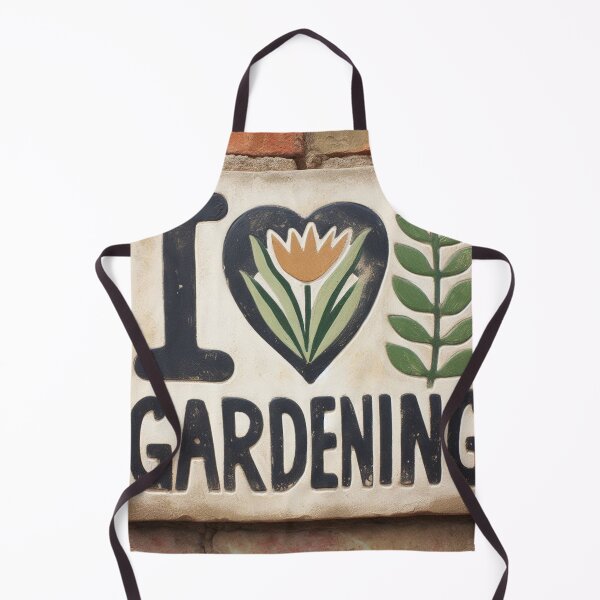 Item preview, I LOVE GARDENING STICKER designed and sold by carlarmes.
