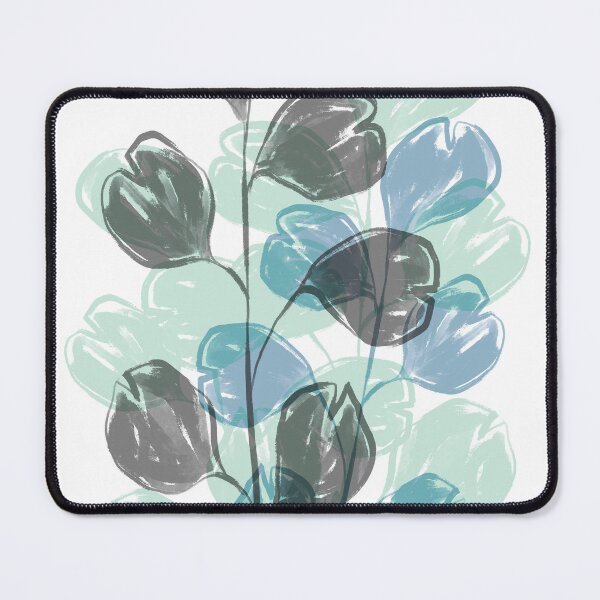 Item preview, Blue Flat Leaves designed and sold by MPillustration.