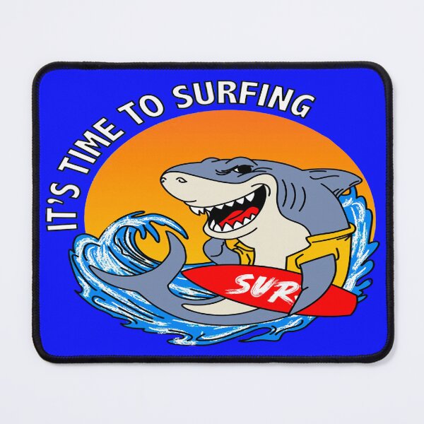 Item preview, Shark, it's time to surfing designed and sold by TYTOS-SHOP.
