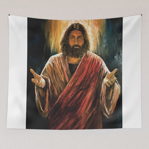 Item preview, Welcoming Jesus designed and sold by TheArtCave.