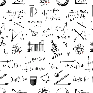 Artwork thumbnail, Science Pattern by Angry Swan Designs