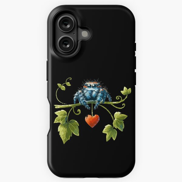Item preview, Cute Jumping Spider Of Love Valentines Day designed and sold by TomFrontierArt.