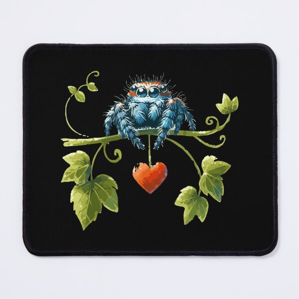 Item preview, Cute Jumping Spider Of Love Valentines Day designed and sold by TomFrontierArt.