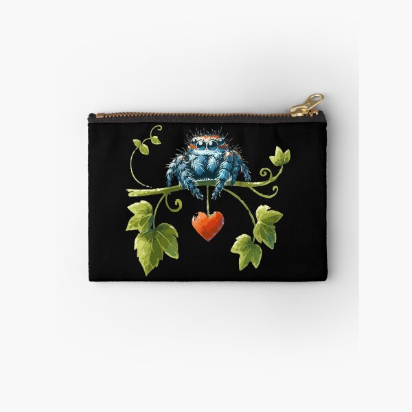 Item preview, Cute Jumping Spider Of Love Valentines Day designed and sold by TomFrontierArt.