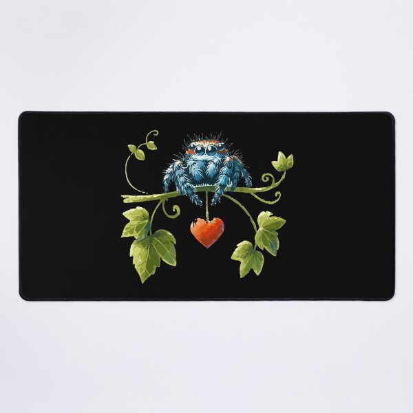 Item preview, Cute Jumping Spider Of Love Valentines Day designed and sold by TomFrontierArt.