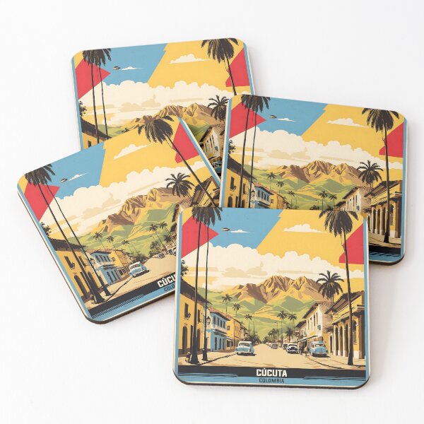 Item preview, Cucuta Colombia Retro Vintage Poster Tourism  designed and sold by TravelersGems.