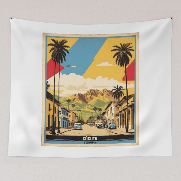Item preview, Cucuta Colombia Retro Vintage Poster Tourism  designed and sold by TravelersGems.