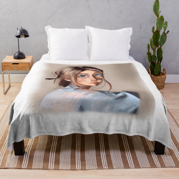 Item preview, Semi-realistic Pretty Girl portrait designed and sold by Wish Design.