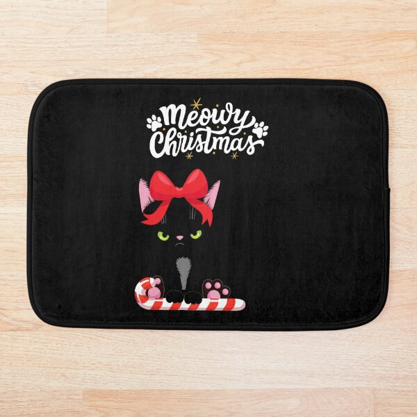 Item preview, Christmas Cat Meowy Catmas Classic T-Shirt designed and sold by CherryKaJa.