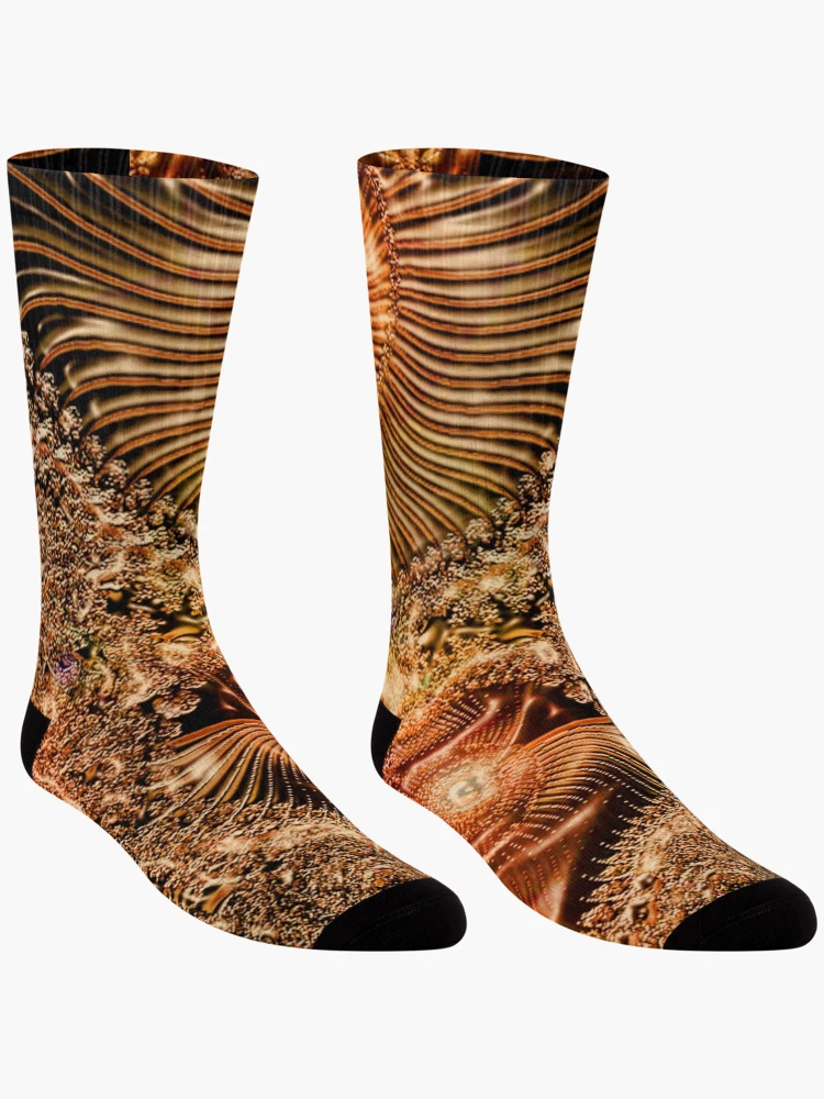 Thumbnail 3 of 5, Socks, Phoenix Rising designed and sold by Dana Haynes.