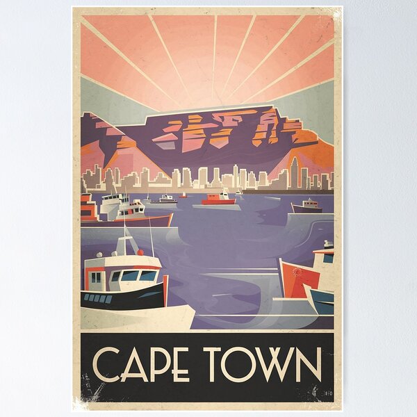 Item preview, Cape Town designed and sold by TravelWish.