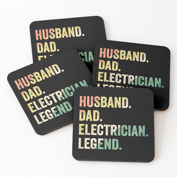 Item preview, Husband Dad Electrician Legend Funny Electrician designed and sold by RareBunny.