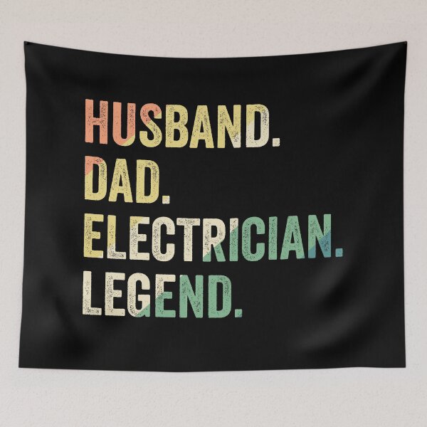 Item preview, Husband Dad Electrician Legend Funny Electrician designed and sold by RareBunny.