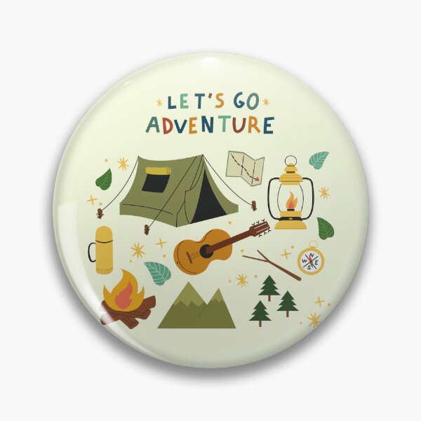 Item preview, Let's go adventure illustration designed and sold by Sammy-1998.