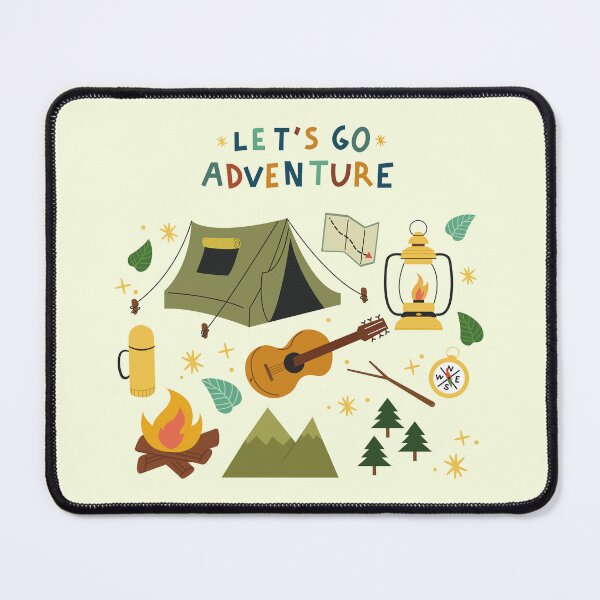 Item preview, Let's go adventure illustration designed and sold by Sammy-1998.