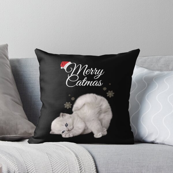 Artikelvorschau, Weihnachtskatze Frohe Catmas Classic T-Shirt entworfen und verkauft von CherryKaJa.