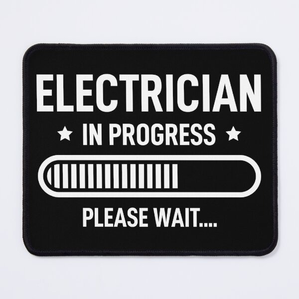 Item preview, Electrician In Progress Funny Electrical Apprentice designed and sold by RareBunny.