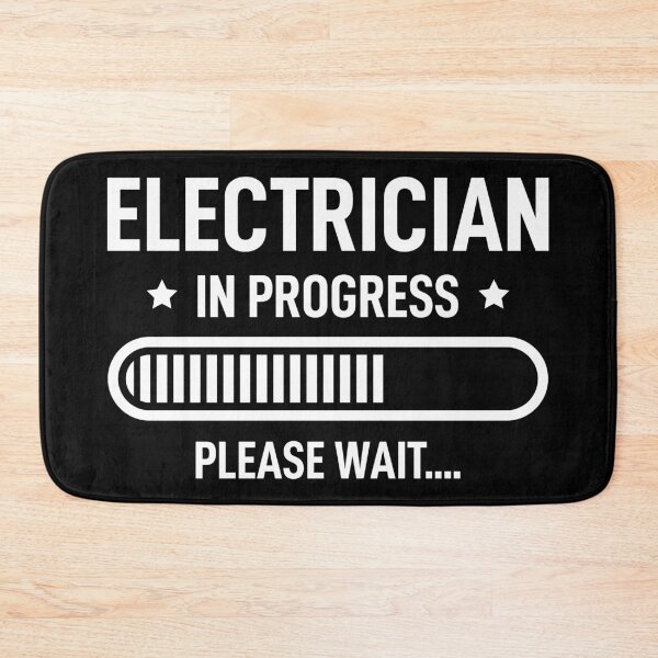 Item preview, Electrician In Progress Funny Electrical Apprentice designed and sold by RareBunny.