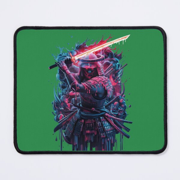 Item preview, Neon samurai. designed and sold by MyHappyArtShop.