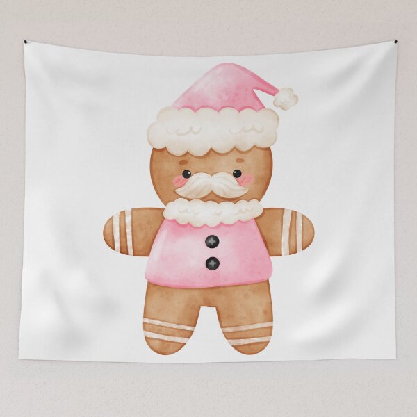 Item preview, Gingerbread Santa designed and sold by OnlyShoppMarket.