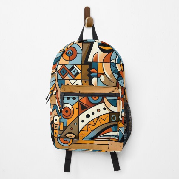 Item preview, Abstract Native American Portrait designed and sold by ArtPrintsUSA.
