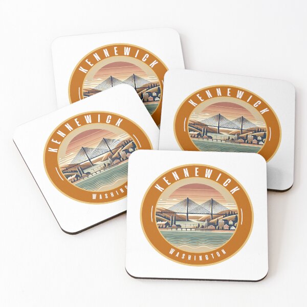 Item preview, Kennewick in Retro Style designed and sold by MaateoDesign.