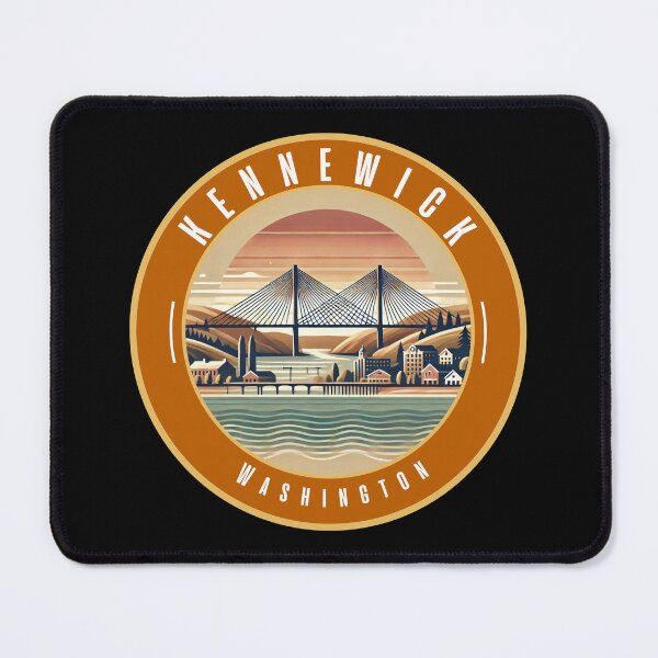 Item preview, Kennewick in Retro Style designed and sold by MaateoDesign.