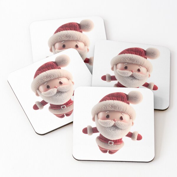 Item preview, Cute 3D Santa Claus, Santa, Santa Claus, Christmas designed and sold by Lumora.Studio.