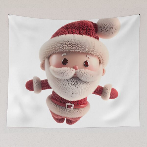 Item preview, Cute 3D Santa Claus, Santa, Santa Claus, Christmas designed and sold by Lumora.Studio.