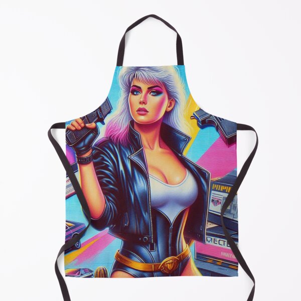 Item preview, 80s Retrowave Girl designed and sold by PulpVintage.