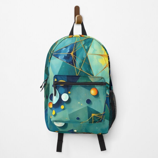 Item preview, Celestial Navigation - Abstract Geometric Star and Planets designed and sold by ArtPrintsUSA.