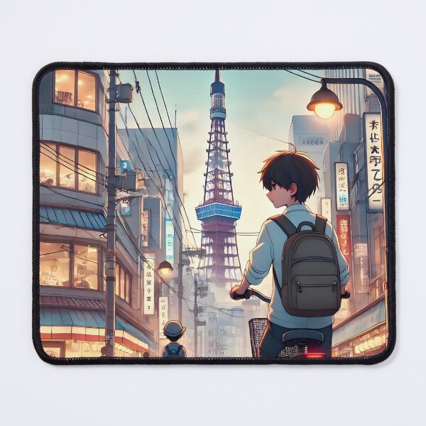Item preview, Tokyo Tower Illustration designed and sold by unrealartwork.