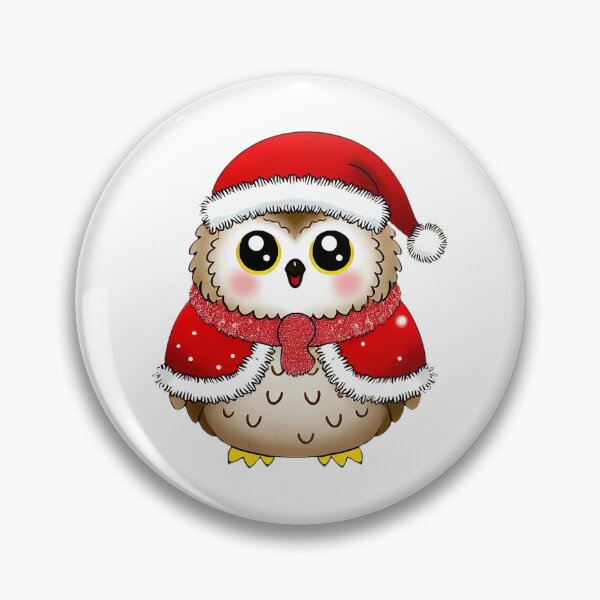 Item preview, Cute Christmas Owl in Santa Outfit designed and sold by Chokhdi289shop.