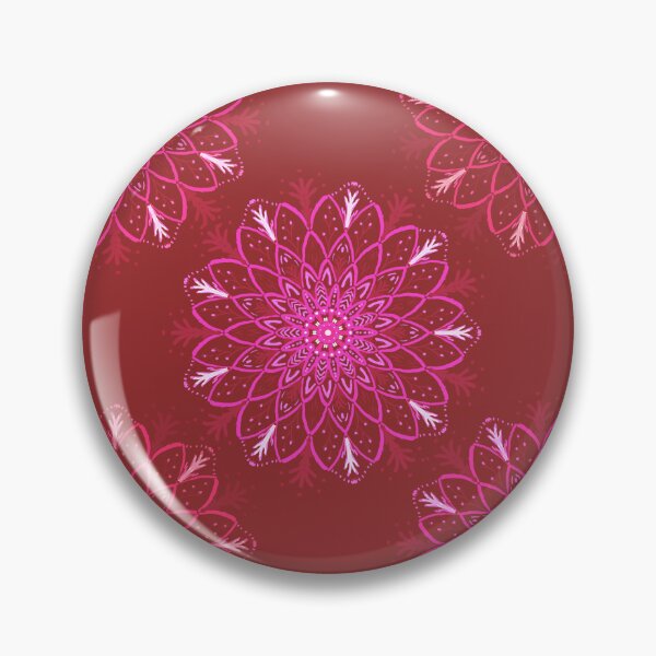 Item preview, Mandala Rustic -In angle / Reds designed and sold by Studio Variatio.