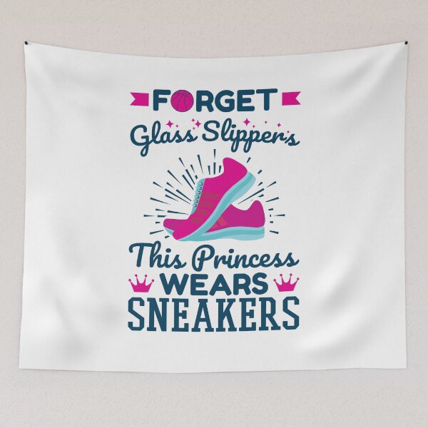 Item preview, Female Basketball Player This Princess Wears Sneakers designed and sold by jaygo.