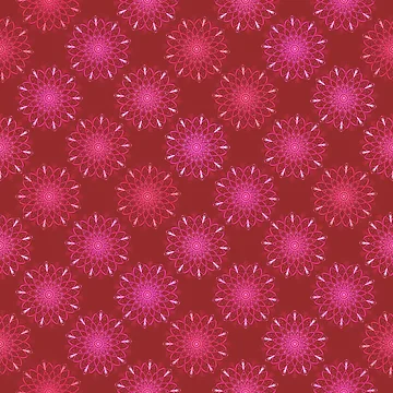 Artwork thumbnail, Mandala Rustic -In angle / Reds by Studio Variatio