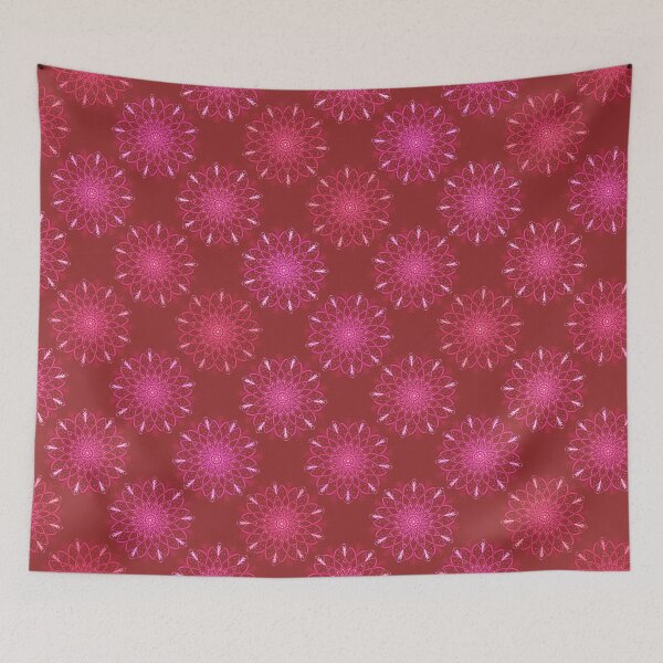 Item preview, Mandala Rustic -In angle / Reds designed and sold by Studio Variatio.