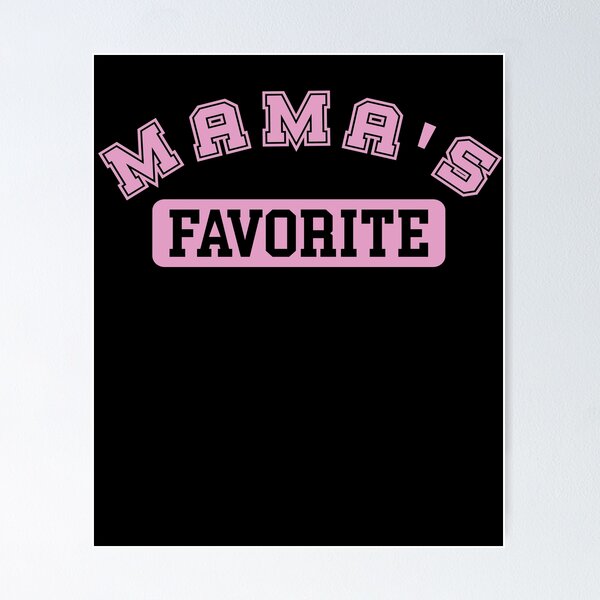 Item preview, Mama's Favorite pink gift mom daughter designed and sold by Endo Designs - cause Love and Life matters.