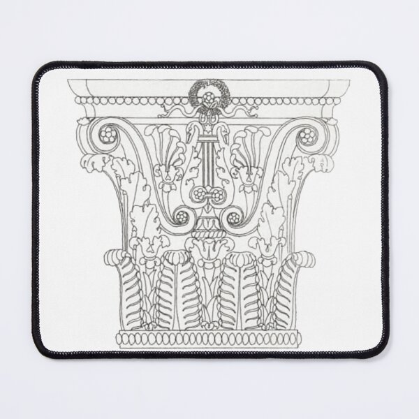 Item preview, Corinthian Capital, Architecture Drawing, Ancient Architecture designed and sold by HawthorneFlame.