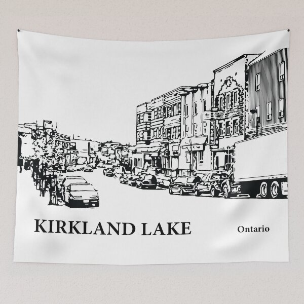 Item preview, Kirkland Lake Ontario designed and sold by Lakeric Cityscapes.