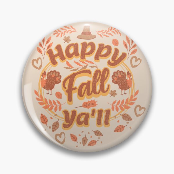 Item preview, Happy Fall Y'all! designed and sold by LevelUpTeeCo.